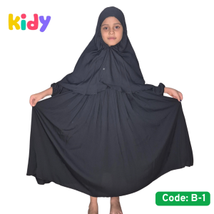Dubai Cherry Fabric Borka Set,(code: B-1)