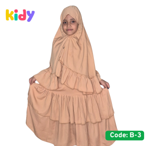 Dubai Cherry Fabric Borka Set,(code: B-3)
