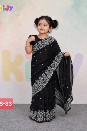 bs 29 বেবি রেডি হাফ সিল্ক প্রিন্ট শাড়ি (copy)